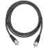 Coax kabel met 2 pl pluggen 1.80m